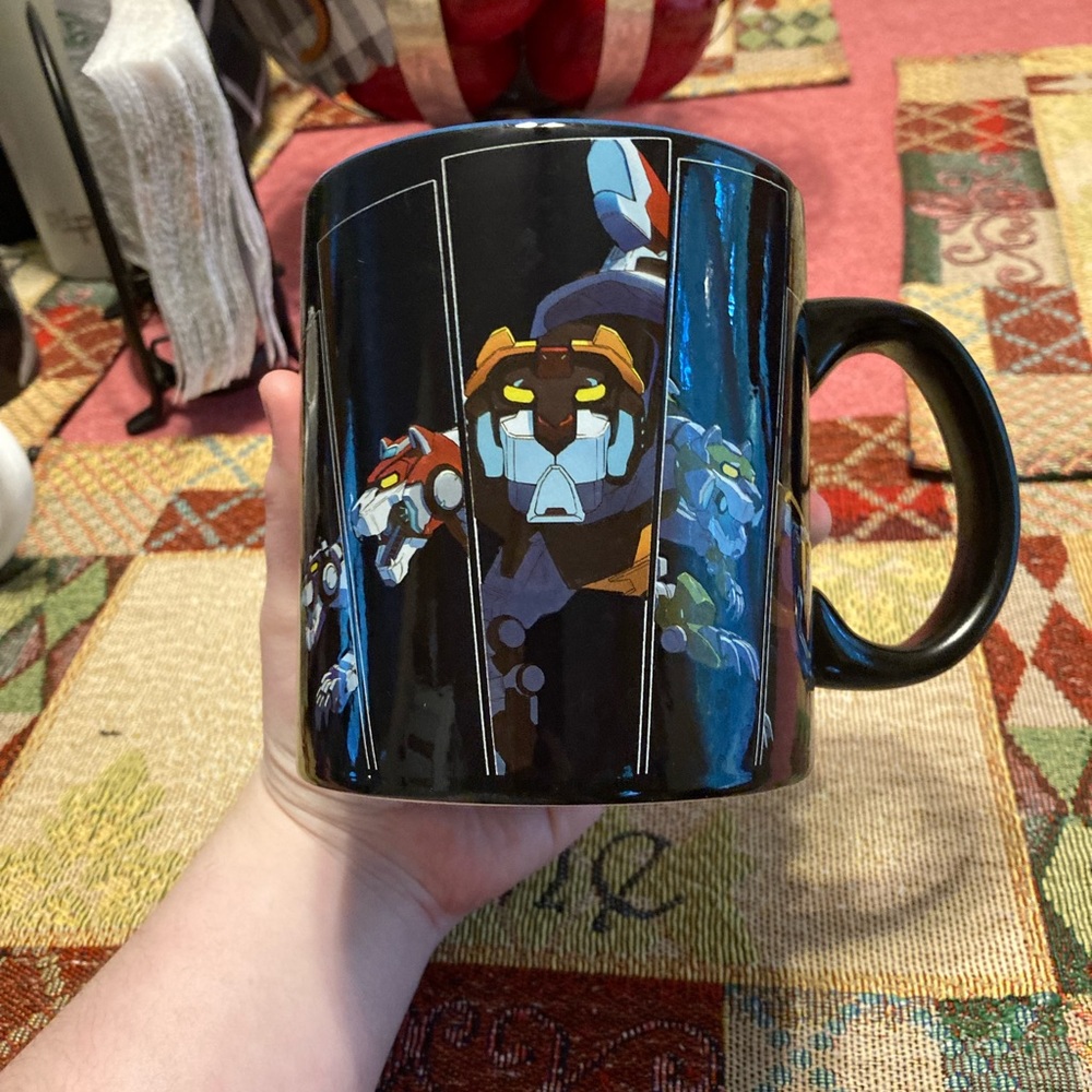 Voltron Heat Activated Mug